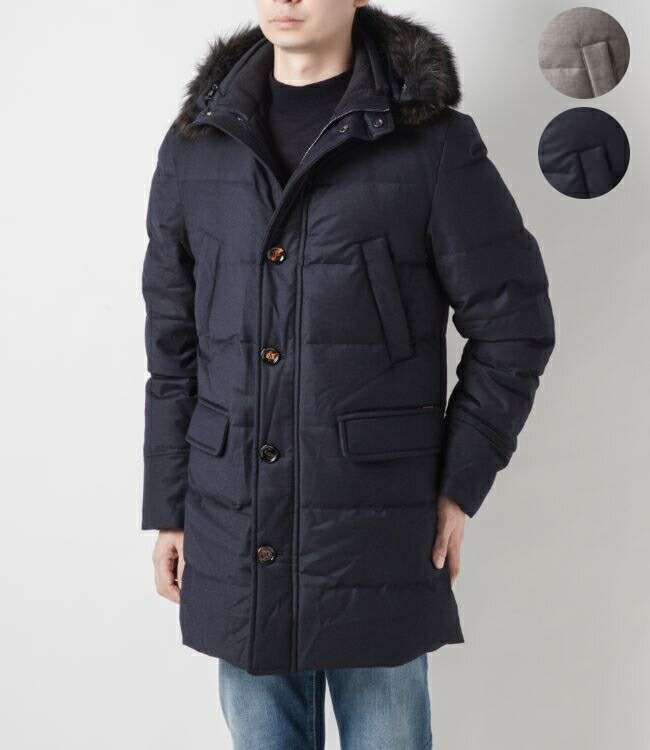 SALE ムーレー MOORER コート メンズ LoroPiana ダウンコート 新作 人気 N-3B型 65％以上節約 BARBIERI-LL
