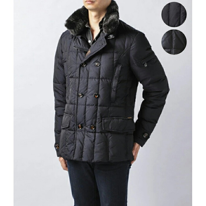 ムーレー/MOORER メンズ ダウンジャケット SIRO シロ ダブルブレスト ダウンコート SIRO-KM2｜Import Brand Grace