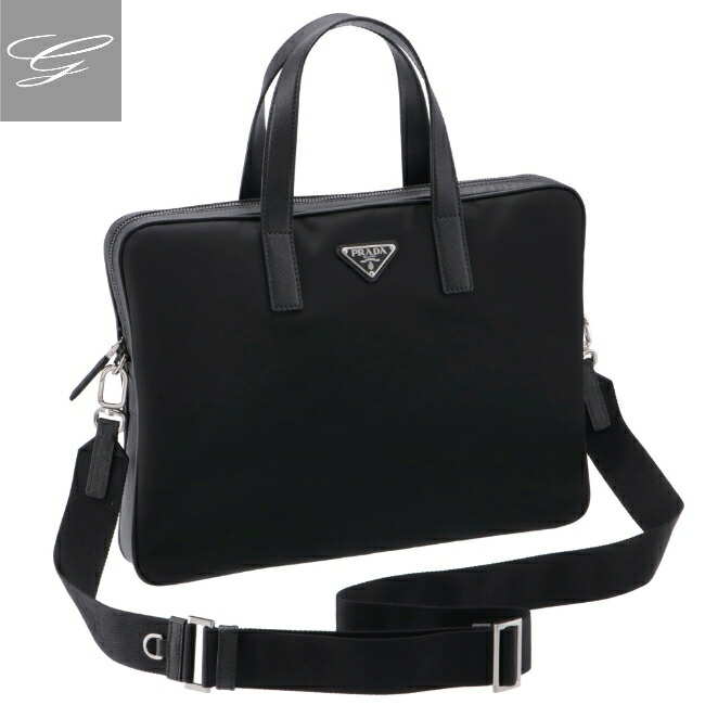 楽天市場 プラダ Prada バッグ メンズ ナイロン 2wayビジネスバッグ Nero 年秋冬新作 2ve368nom 064 002 Import Brand Grace