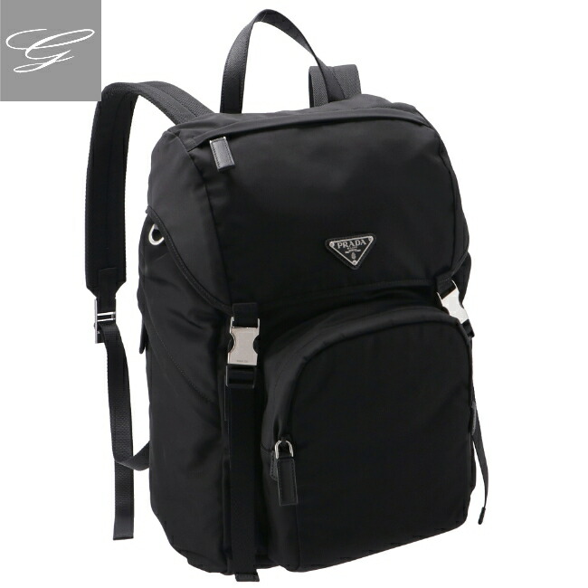 楽天市場 プラダ Prada バッグ メンズ ナイロン バックパック リュック Nero 年秋冬新作 2vz135hol 973 002 Import Brand Grace