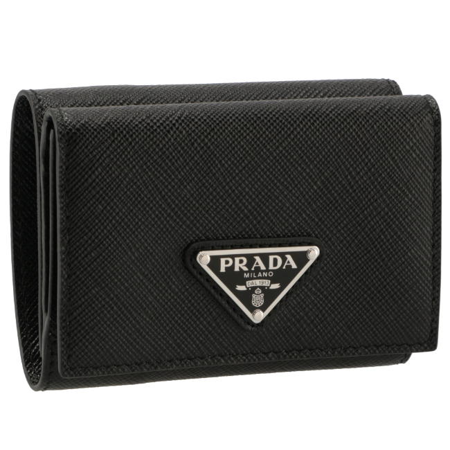 ✨人気✨PRADA 折り財布 トライアングルロゴ 2MO738 小物 折り財布