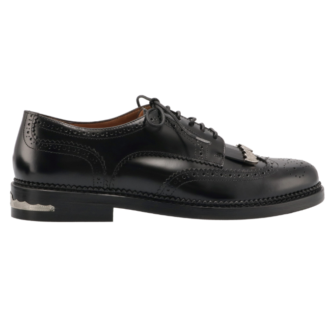 トーガ ビリリース TOGA メンズ BROGUE markdown CLASSIC BLACK TASSEL