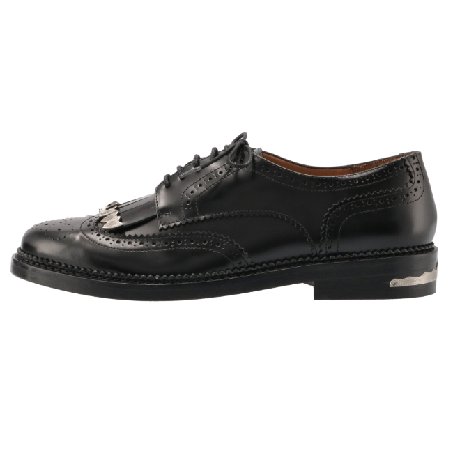 トーガ ビリリース TOGA メンズ BROGUE markdown CLASSIC BLACK TASSEL