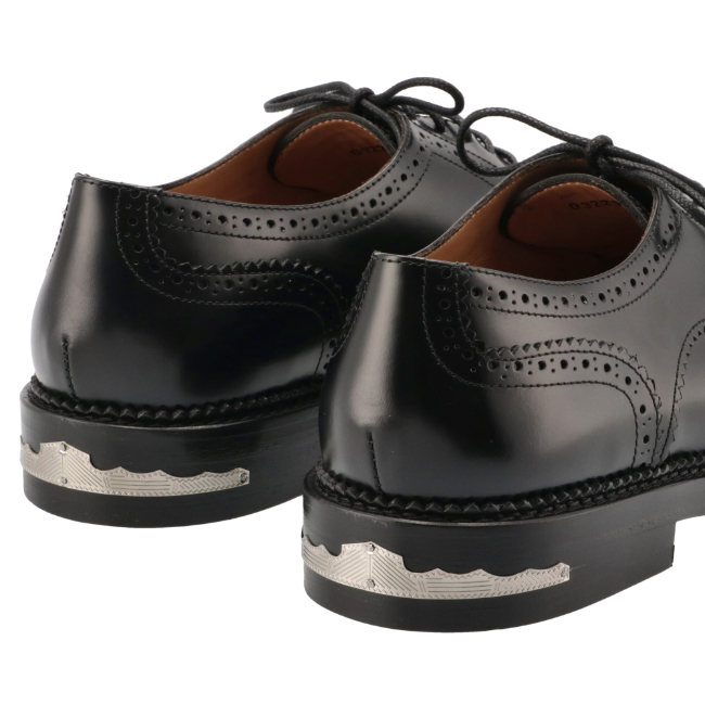 トーガ ビリリース TOGA メンズ BROGUE markdown CLASSIC BLACK TASSEL