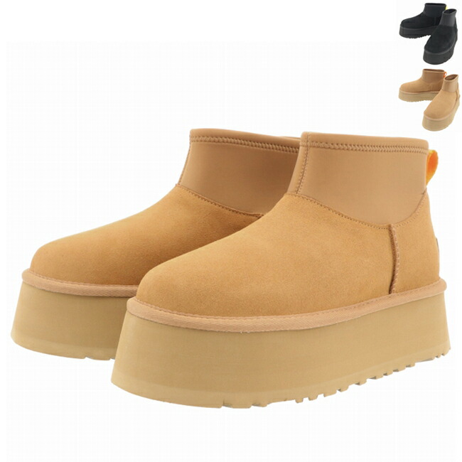 UGG スエード アンクルブーツ フリースライニング #22CM　EU36 お 手頃 価格ファッション - UGG スエード アンクルブーツ フリース