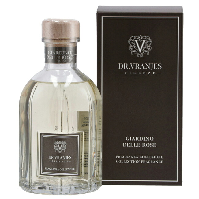 ドットール・ヴラニエス/DR. VRANJES ルームフレグランス ジャルディーノ デッレ ローゼ(GIARDINO DELLE ROSE) リードディフューザー ルームフレグランス DIFFUSER05-0030｜Import Brand Grace