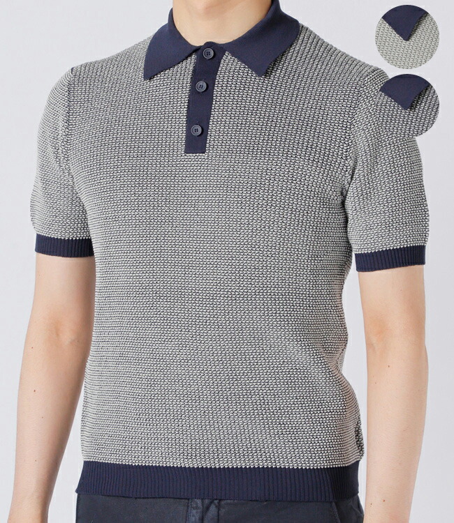 新品即決 ザノーネ Zanone シャツ メンズ ニットポロシャツ 8125 Zj338 Import Brand Grace 独創的 Www Audiomercados Com