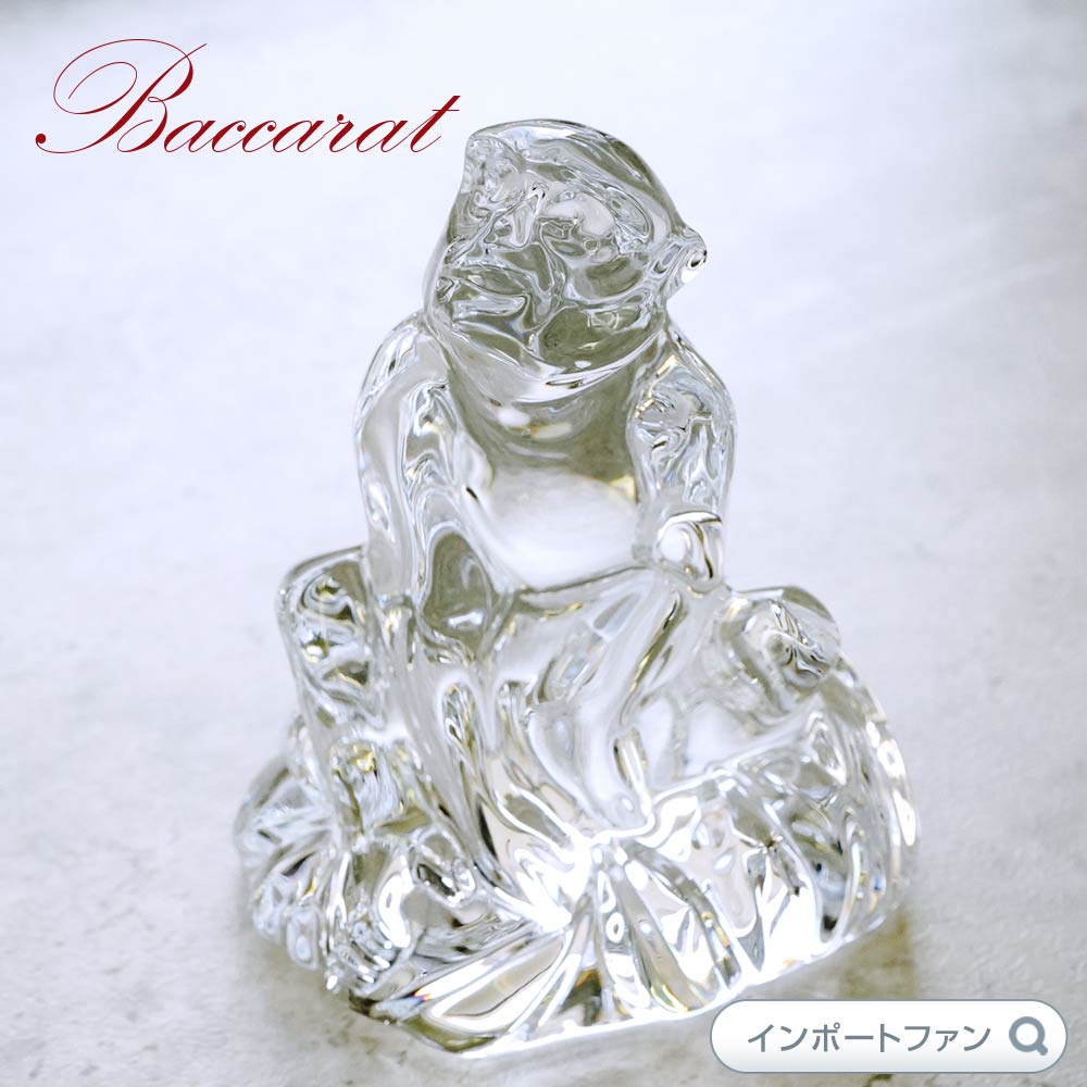 Baccarat バカラ 干支オーナメント 丑　牛　美品 バカラ クリスタル 干支 丑 ウシ オックス 雄牛 クリア Baccarat