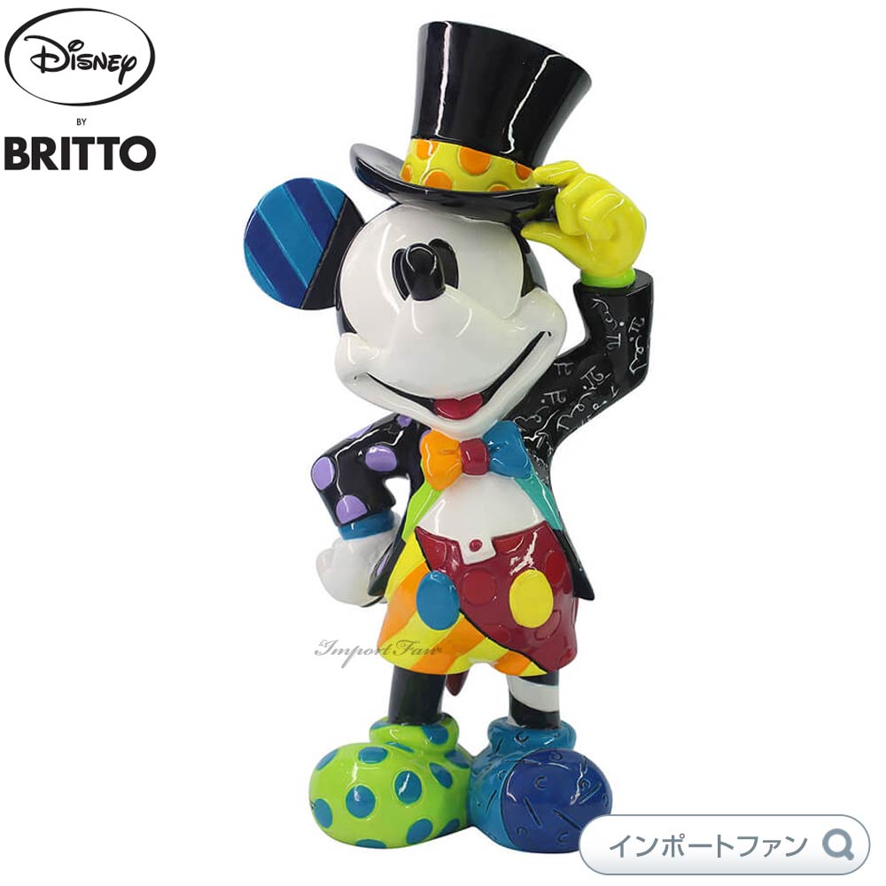 ブリット ミッキー レトロ シルクハット ミッキーマウス 6006083 Disney by Romero Britto ギフト プレゼント 【ポイント最大47.5倍!お買い物マラソン セール】|Import Fan