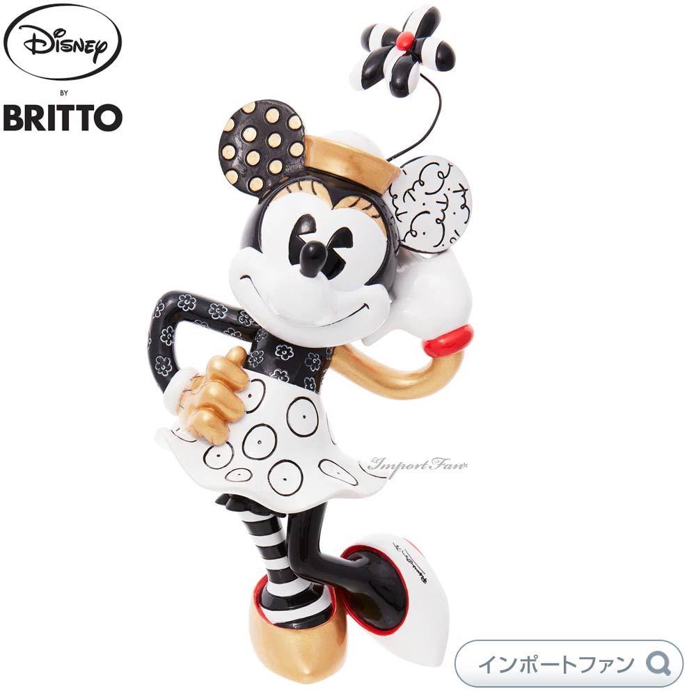 BRITTO ミニーマウス　陶器　フィギュア　希少 BRITTO ミニーマウス 陶器 フィギュア 希少 DISNEY×BRITTO