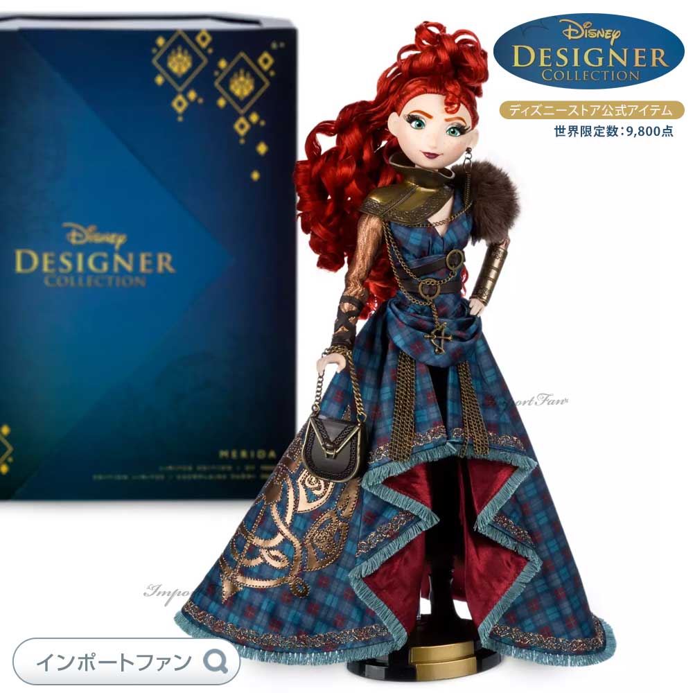 ディズニー デザイナーコレクション メリダとおそろしの森 メリダ ドール 世界限定数9800体 人形 Disney DESIGNER COLLECTION ギフト プレゼント □画像