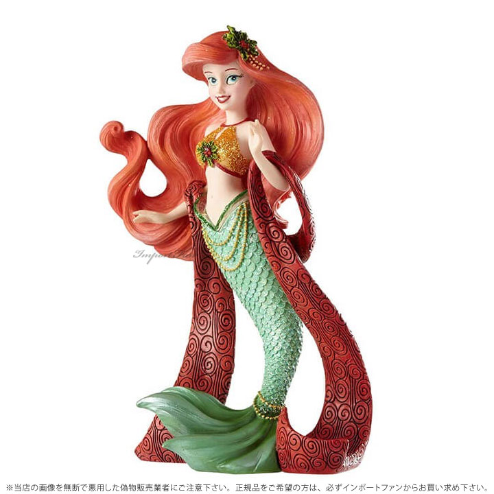 ディズニー ショーケース コレクション マーメイド プレゼント Figurine Flounder アリエル フランダー リトル Ariel Disney デ ギフト And Couture Holiday Showcase フォース Force De クチュール