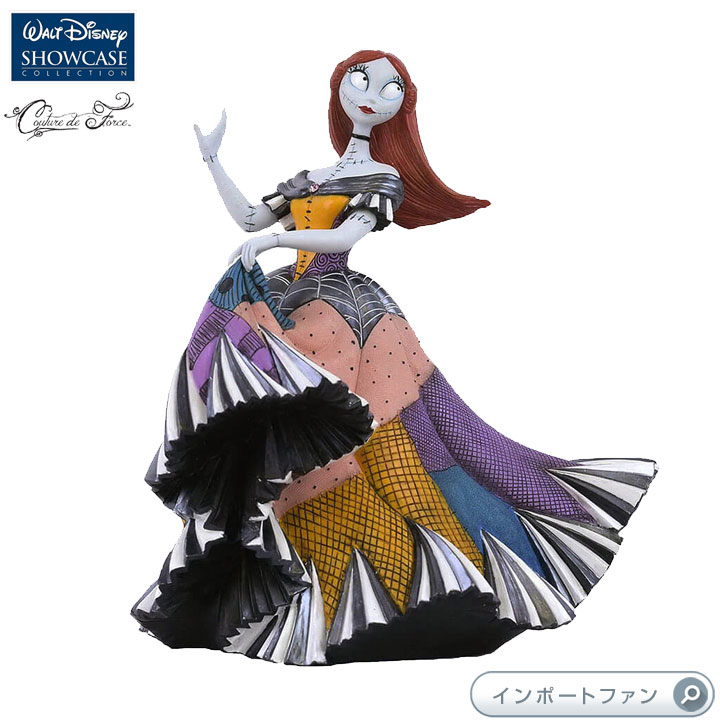 楽天市場 ディズニー ショーケース コレクション クチュール デ フォース サリー ダンス ナイトメアー ビフォア クリスマス ディズニー Sally Couture De Force Figurine Disney Showcase Couture De Force Import Fan