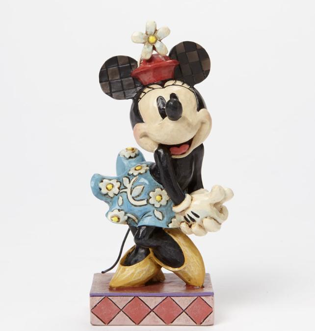 ジムショア ミニーマウス 完璧な恋人 ディズニー 4045246 Perfect Sweetheart Minnie Mouse Personality Pose Figurine jim shore ギフト プレゼント 【ポイント最大47.5倍！お買い物マラソン セール】｜Import Fan 30,030円