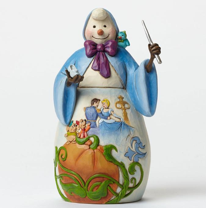 正規品 楽天市場 ジムショア シンデレラと王子様と雪だるま ビビデバビデジュール クリスマス フェアリーゴッドマザー シンデレラ ディズニー Bibbidi Bobbidi Yule Cinderella Snowman Figurine Jim Shore Import Fan 注目ブランド Jobecogouabo Com