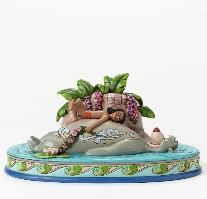 ジムショア モーグリとバルー 友達と浮かぶ ジャングルブック ディズニー 4048659 Floating Friends Mowgli and Baloo Figurine jim shore ギフト プレゼント 【ポイント最大47.5倍!お買い物マラソン セール】|Import Fan