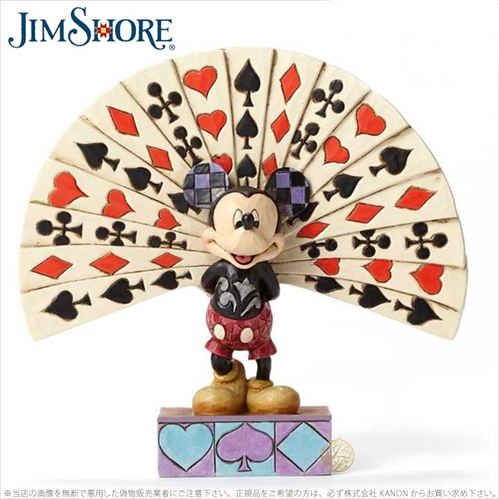 本物新品保証 ジムショア カードを使うミッキー ディズニー Mickey With Cards Jim Shore 置物 Indonesiadevelopmentforum Com