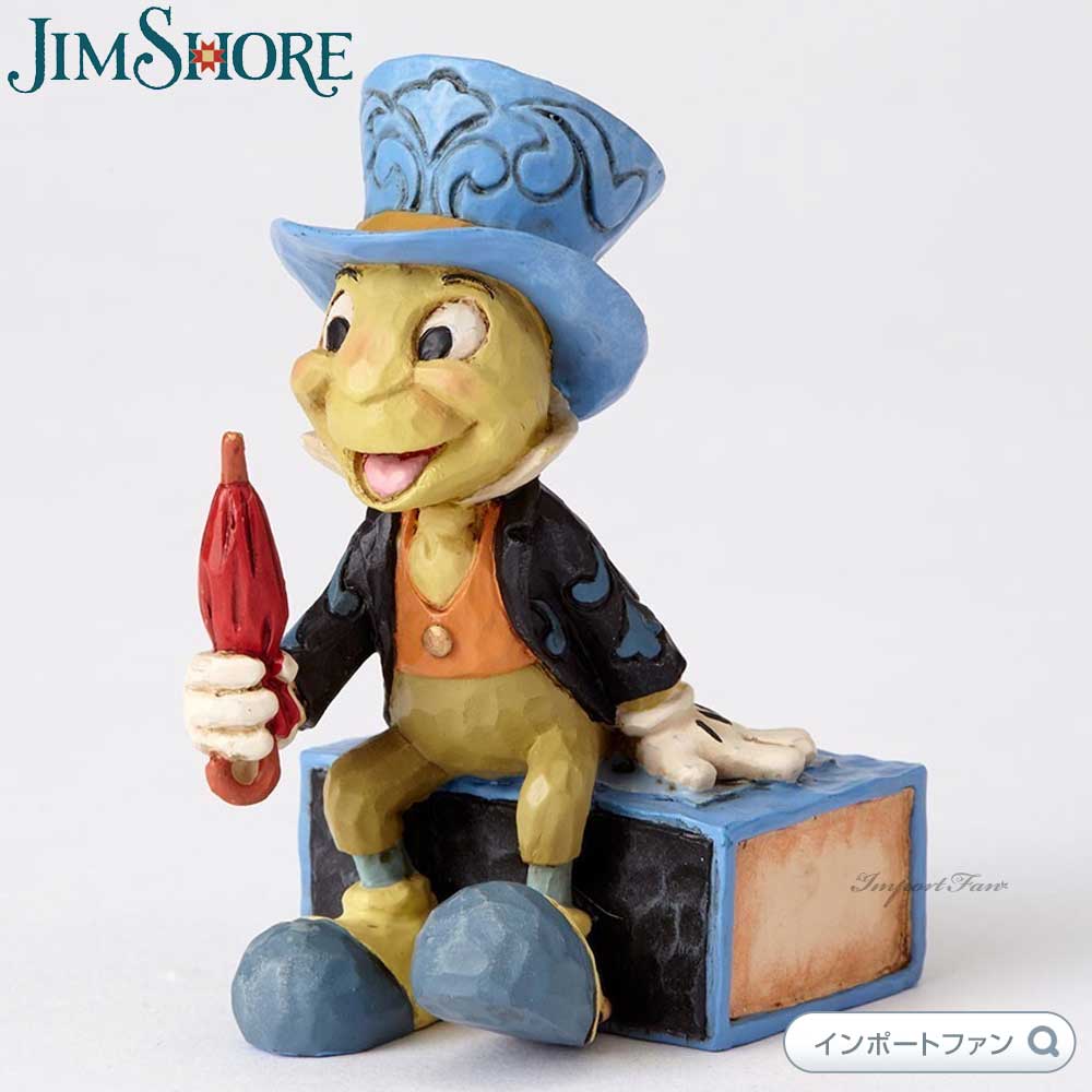 楽天市場 ジムショア ミニ ジミニー クリケット ディズニーの伝統 ピノキオ ディズニー Mini Jiminy Cricket Disney Traditions Jim Shore Import Fan