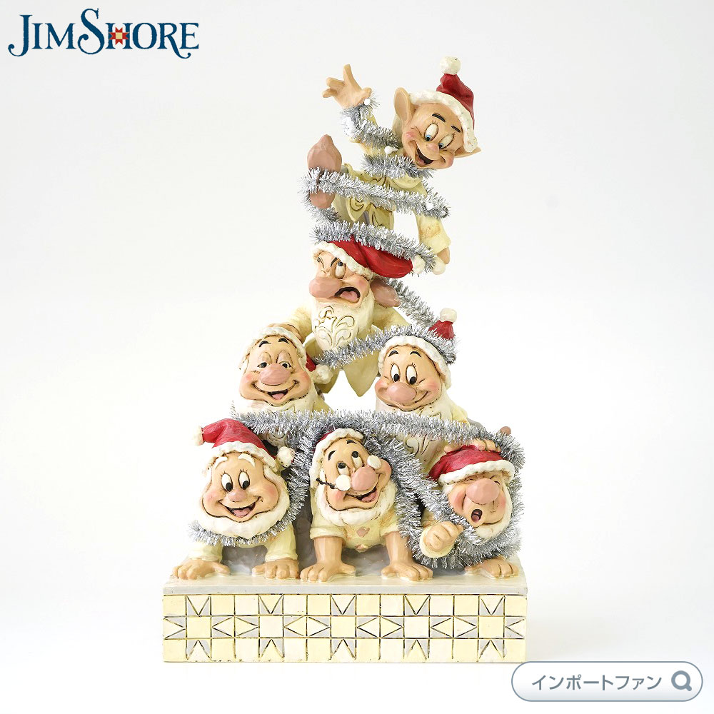 定番のお歳暮 冬ギフト Shore Jim Bound Homeward Shore Jim Bound Homeward ディズニー 帰り道 七人の小人 白雪姫 ジムショア ジムショア 置物