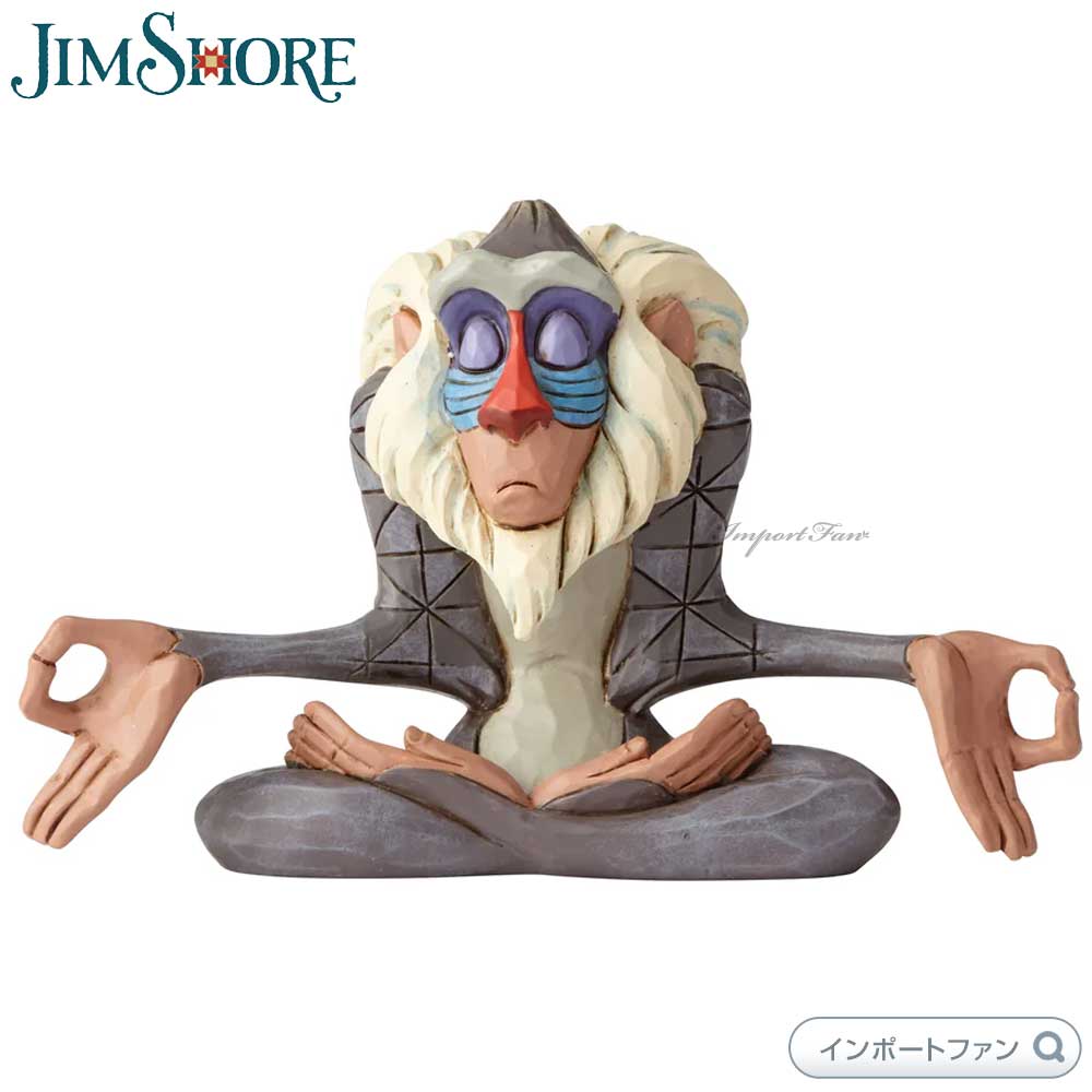 ジムショア ラフィキ ミニ ヒヒ ライオンキング ディズニートラディション 置物 6000962 Jim Shore Disney Traditions ギフト プレゼント □