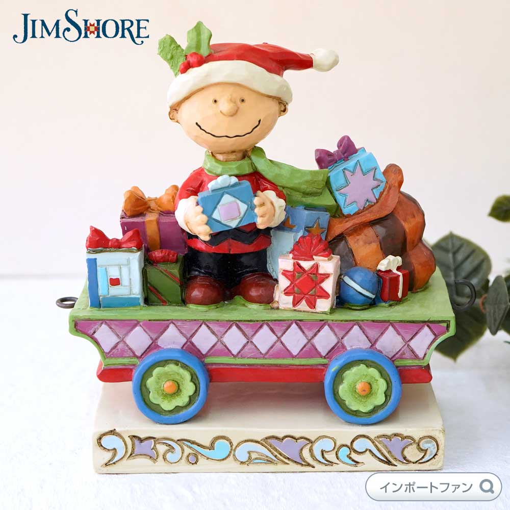 楽天市場】ジムショア スノーダンススヌーピーとチャーリー