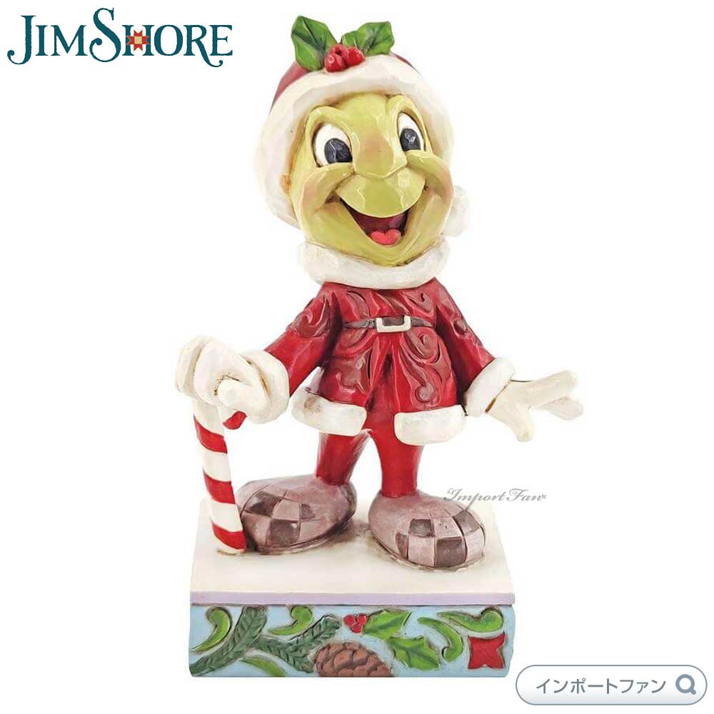 国内外の人気 ジムショア ジミニークリケット サンタ クリスマス ピノキオ ディズニー Jiminy Santa Pp Jimshore Fucoa Cl