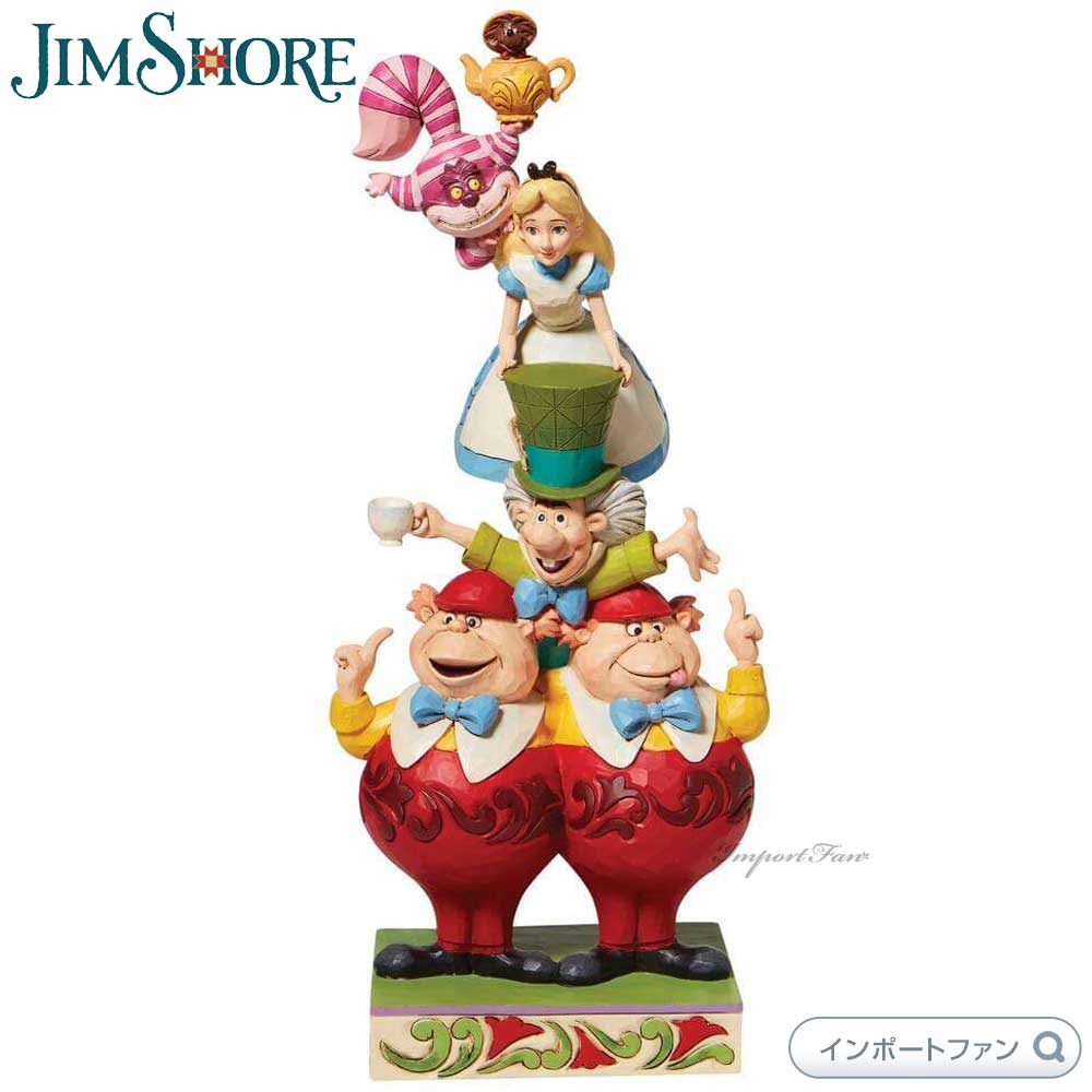 ★ふしぎの国のアリス★キャラクタータワー★ JIM SHORE★ jim6008997_1.jpg