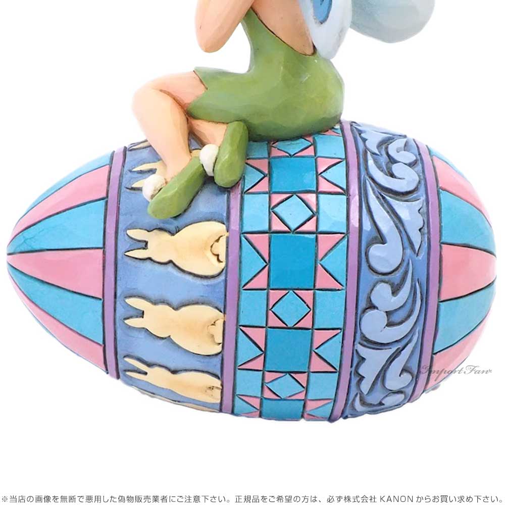 素晴らしい外見 ジムショア ティンカーベル オン イースターエッグ ピーターパン ディズニー Tinker Bell On Easter Egg Jimshore Fucoa Cl