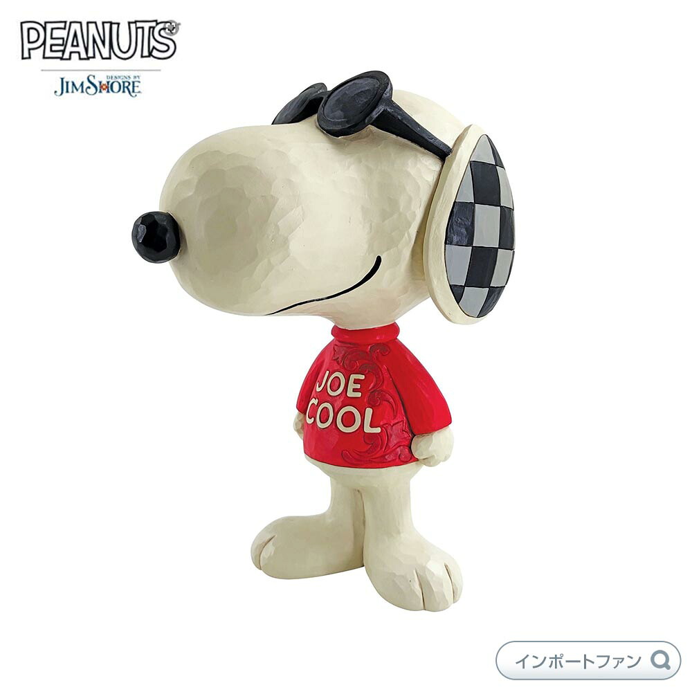 ジムショア ビッグフィグ ジョー・クール スヌーピー ピーナッツ 6011962 Big Fig Joe Cool JimShore □