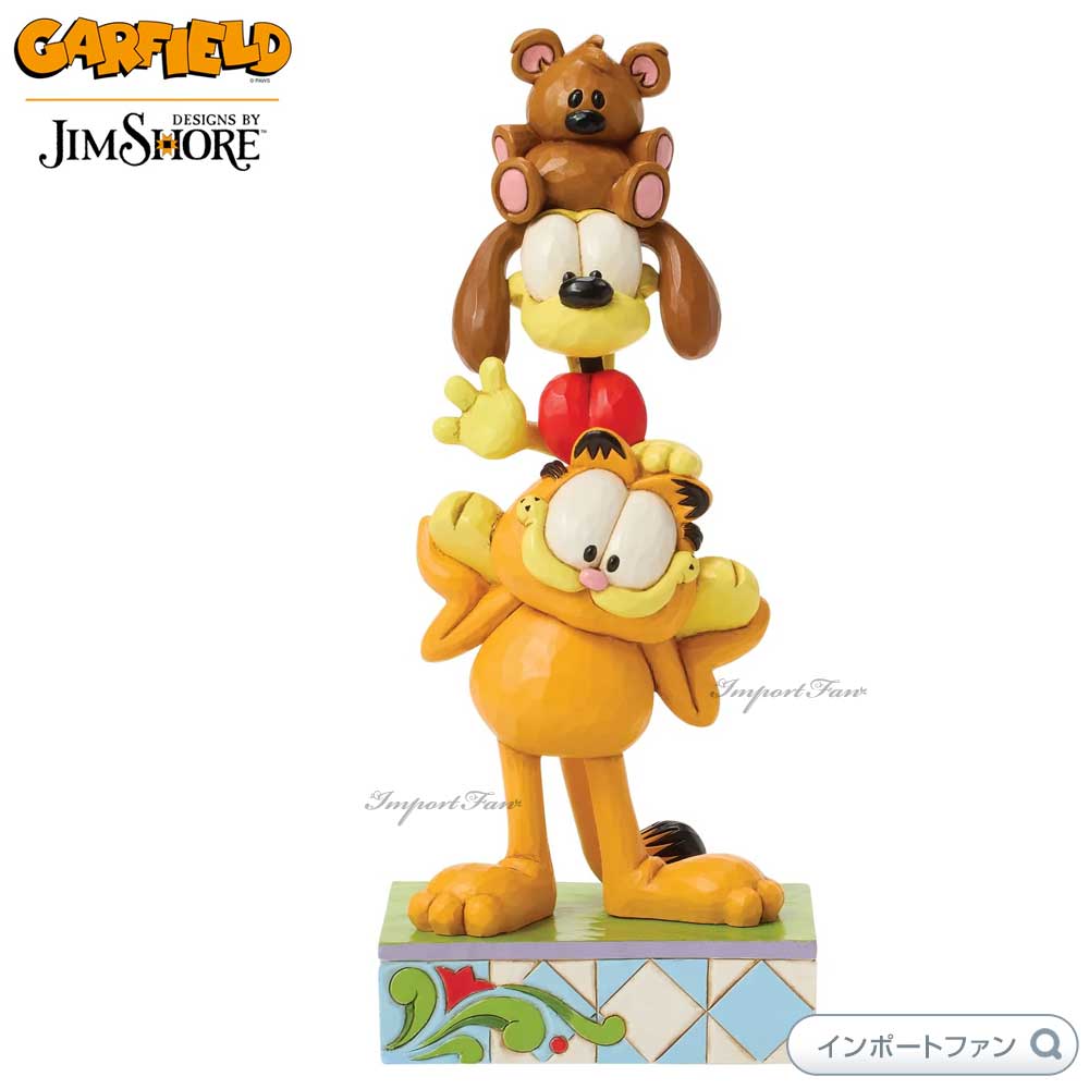 ジムショア ガーフィールドと仲間たちのスタック 6017911 Garfield JimShore 【ポイント最大47.5倍!お買い物マラソン セール】|Import Fan