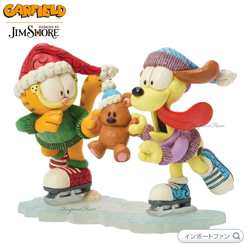 ジムショア ガーフィールド・オーディー・プーキー・スケート 6018797 Garfield JimShore 【ポイント最大47.5倍!お買い物マラソン セール】|Import Fan