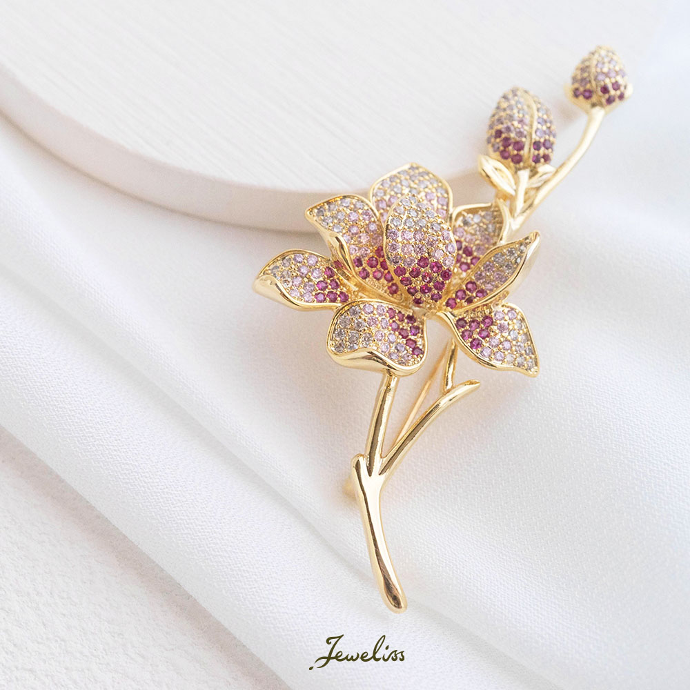 Jeweliss ブローチ アロース Arroz 麦 稲穂 収穫祭 コサージュ ゴールド レディース アクセサリー ジュエリス セレモニー ギフト プレゼント  即納