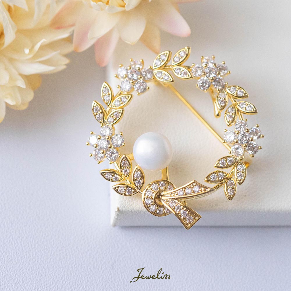 シレアパリ Cilea Paris ブローチ コサージュ ゴールド系 花 シレアパリ Cilea Paris ブローチ コサージュ ゴールド系 花