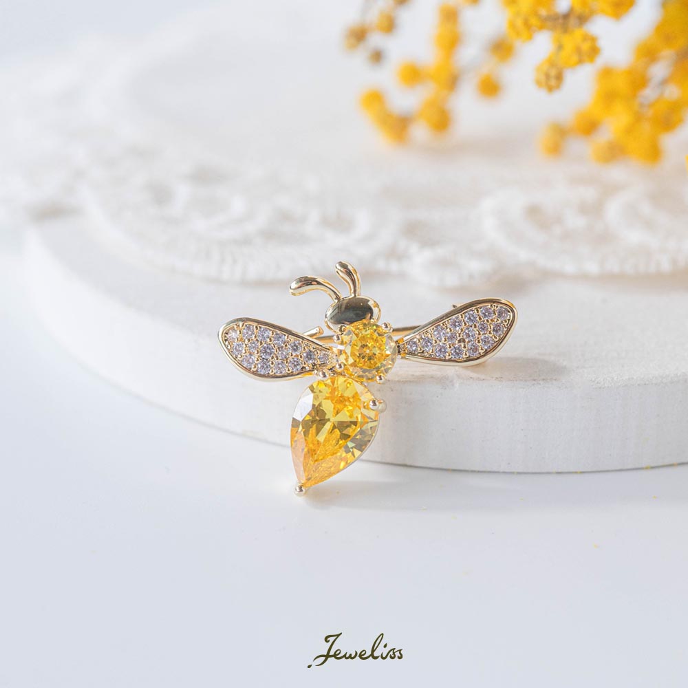 楽天市場】【スーパーSALE5倍】Jeweliss 蜂 ブローチ アベイユ Abeille