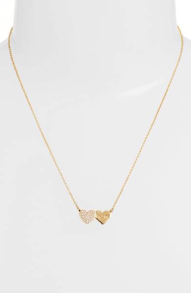 楽天市場 Kate Spade ケイトスペード マム ノウ ベスト パヴェ ハート マム ペンダント ネックレス Mom Knows Best Pave Heart Mom Pendant ギフト プレゼント Import Fan