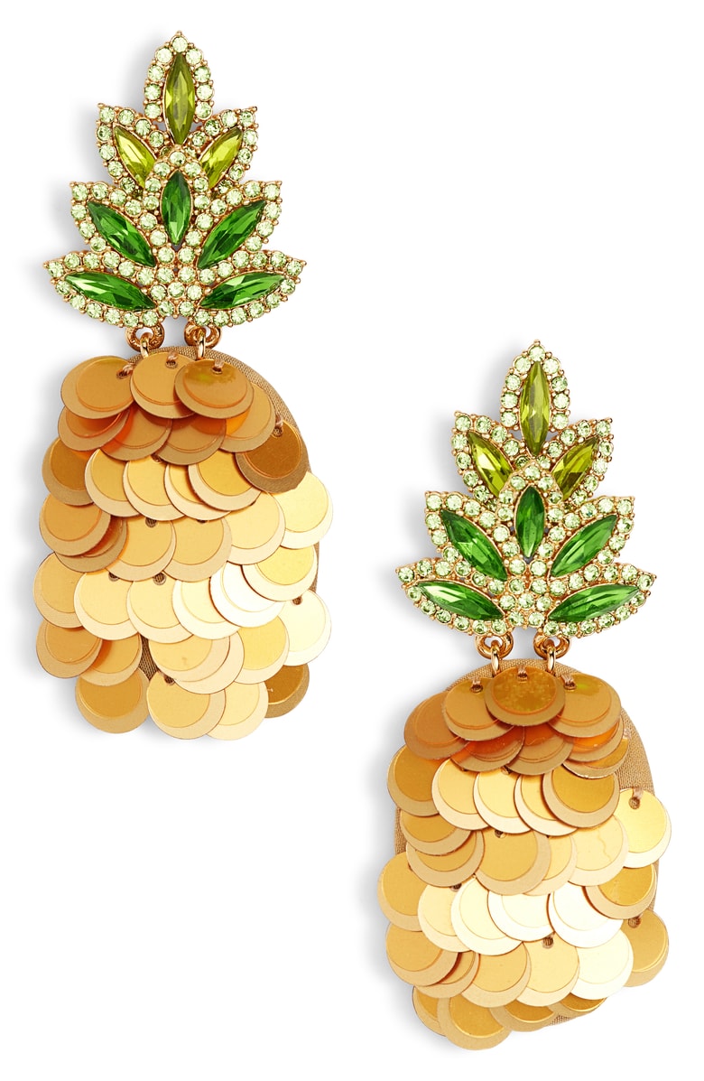 楽天市場 Kate Spade ケイトスペード バイ ザ プール パイナップル ステートメント スタッズ ピアス By The Pool Pineapple Statement Studs Import Fan