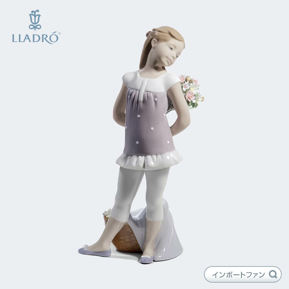 値下げⅩⅤワンオーナー　SPAIN スペイン　LLADRO リヤドロ『５月の花』 値下げⅩⅤワンオーナー SPAIN スペイン LLADRO リヤドロ『5月