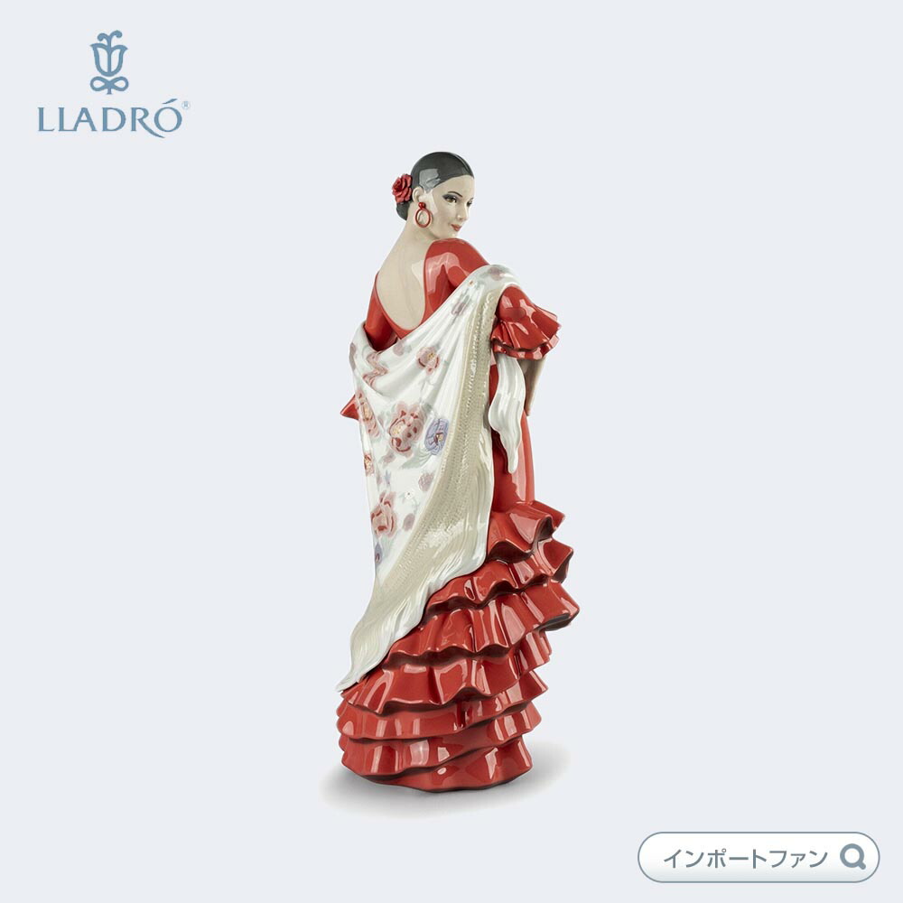 楽天市場】リヤドロ フラメンコの炎 赤 レッド 置物 0108765 LLADRO