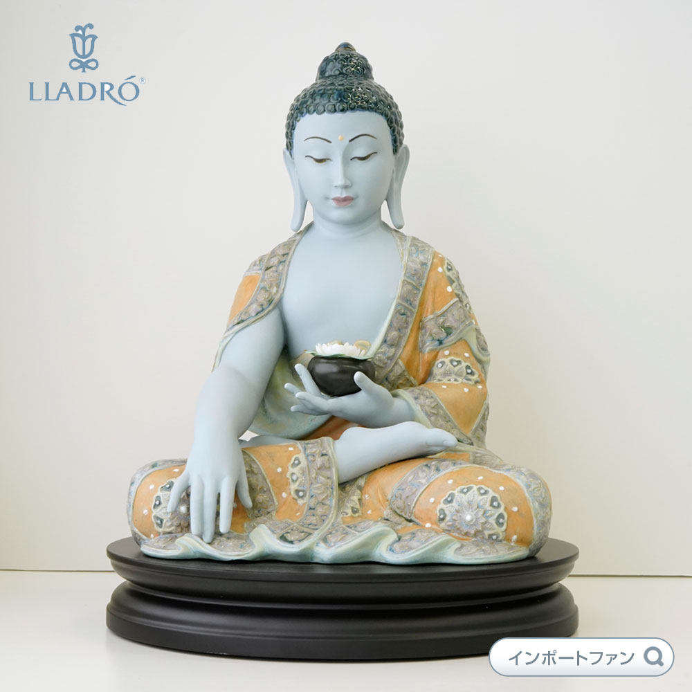 楽天市場】リヤドロ Medicine Buddha 01012515 LLADRO 薬師如来 置物