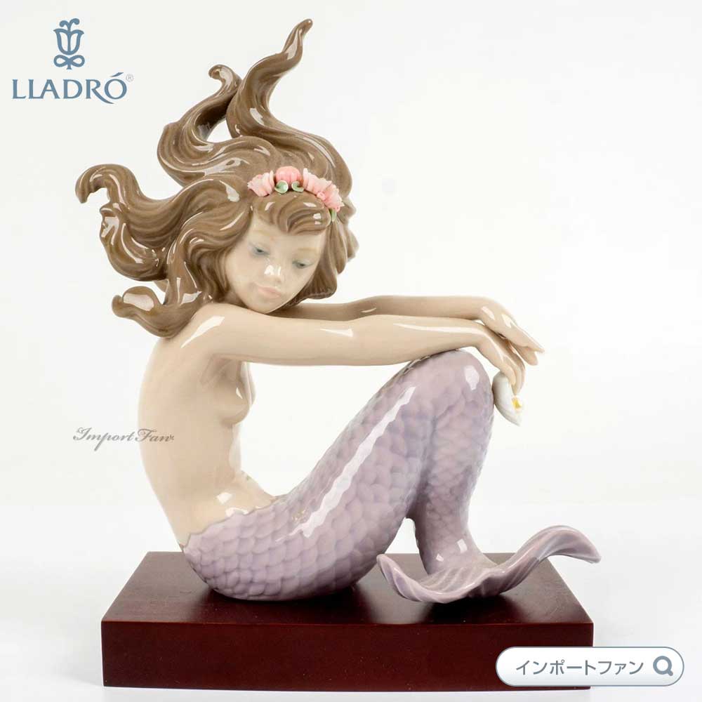 再値下げ！LLADRO リヤドロ　激レア　無邪気なマーメイド 01008998.jpg