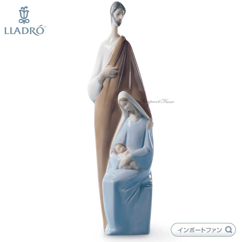 リヤドロ 聖家族 聖母 マリア ヨセフ 置物 01004585 LLADRO クリスマス ギフト プレゼント 【ポイント最大47.5倍！お買い物マラソン セール】｜Import Fan