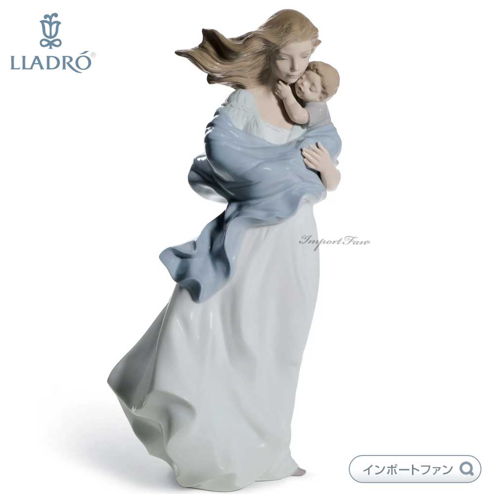 LLADRO リヤドロ 幸せの瞬間 母親 赤ちゃん 置物 01008546