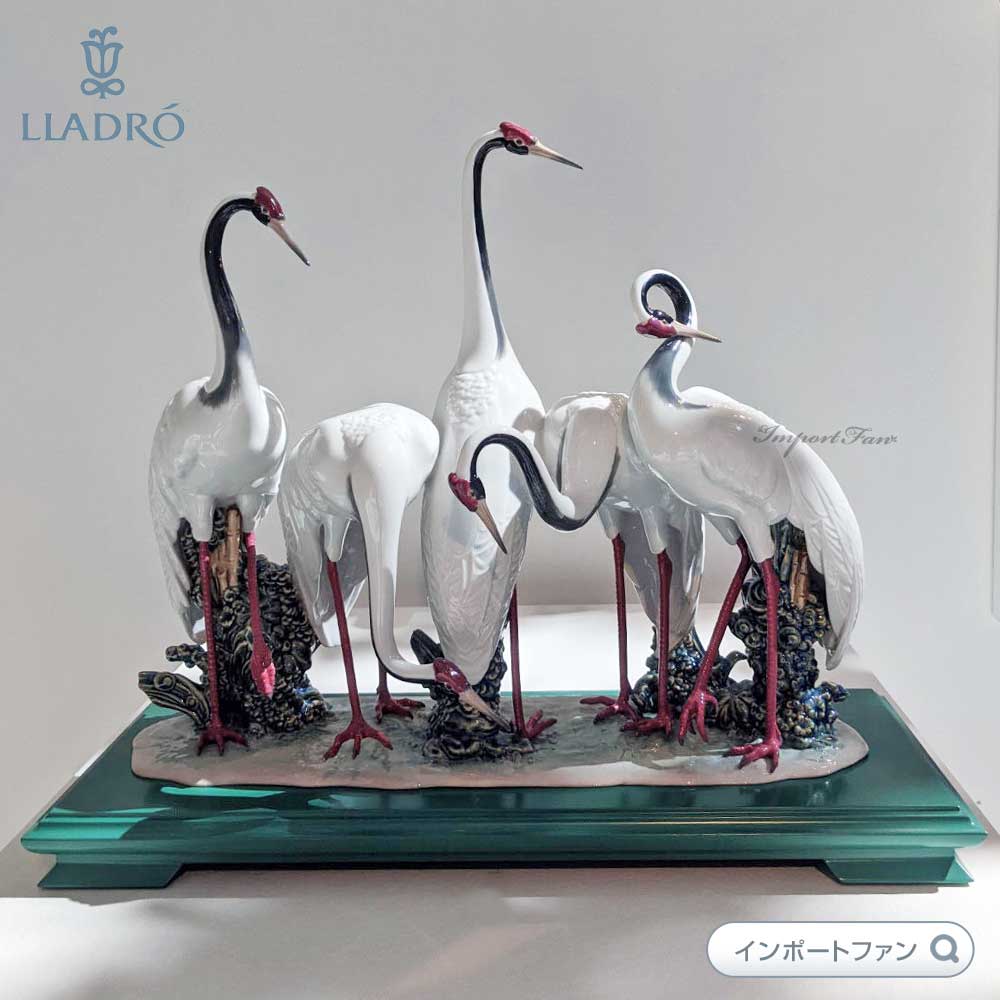 鶴置物 楽天市場】リヤドロ ツル 1 鶴 置物 01001611 LLADRO ギフト