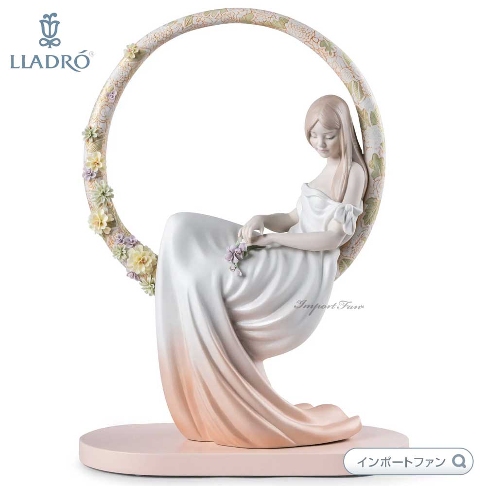 ヴィンテージ LLADRO グレス、とっても好きよ 大型フィギュリン リヤドロ グレスシリーズ とっても好きよ フィギュリン LLADRO