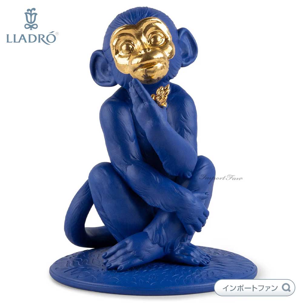 楽天市場】リヤドロ サル ミニ 干支 猿 申 置物 01009175 LLADRO