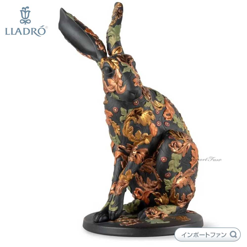 希少★LLRADROリヤドロ NAOナオ うさぎ2個 専用ケース付き importfan_lla06098