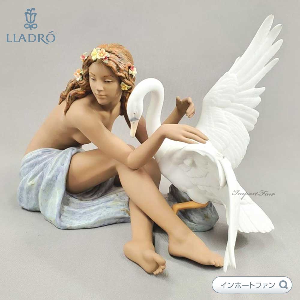 Lladro白鳥のペア 陶器「エンドレス・ラブ」　とても綺麗なお品です Lladro白鳥のペア 陶器「エンドレス・ラブ」 とても綺麗なお品