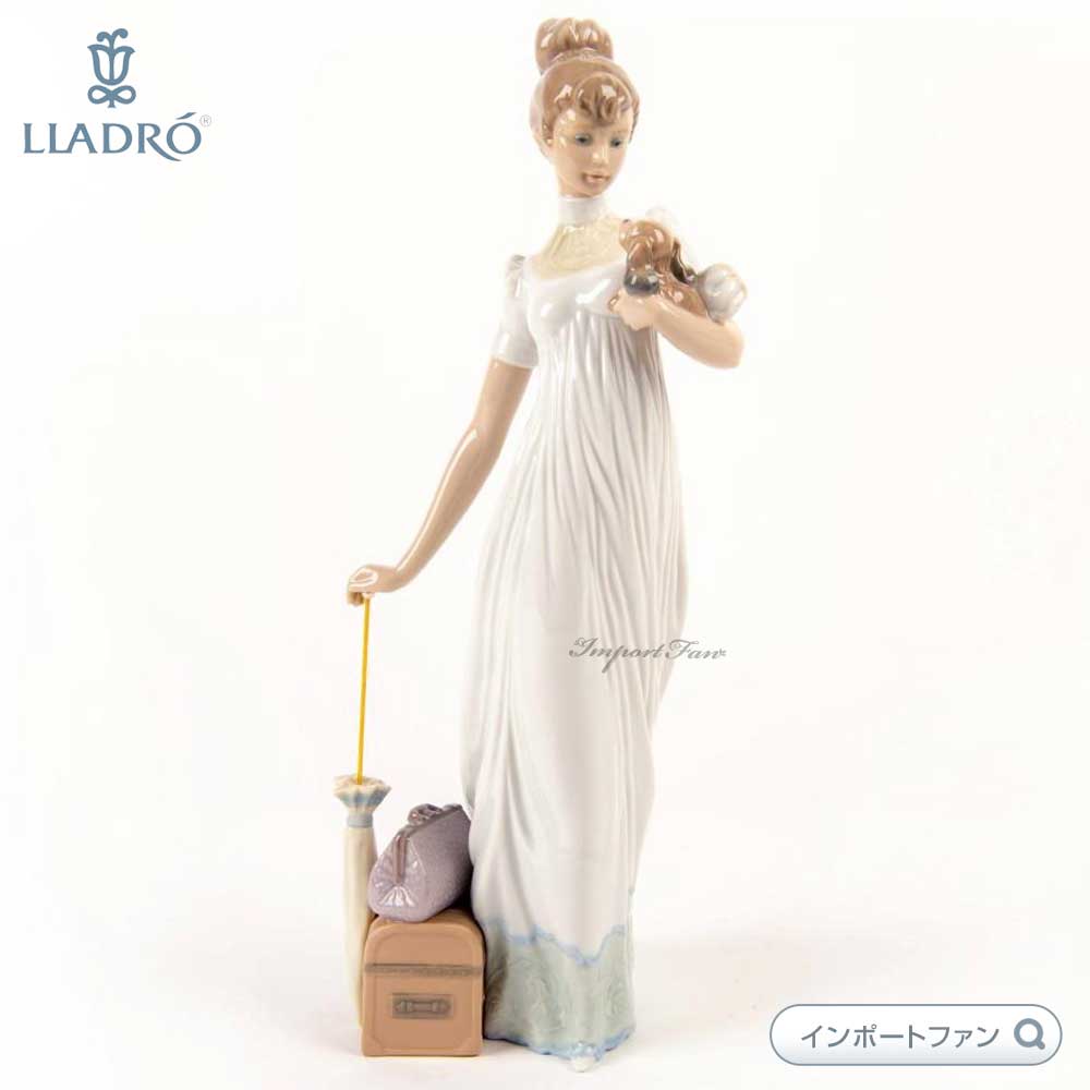 楽天市場】リヤドロ 乗せてあげる 少女 子犬 01005460 LLADRO