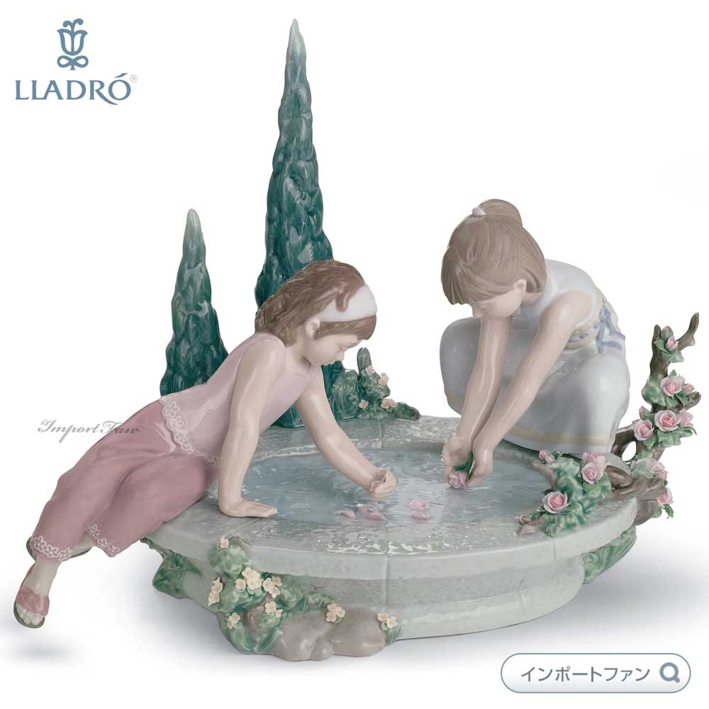 【欠けあり】 LLADORO リヤドロ　『 5月の花 』 置物 LLADRO リヤドロ 公園通りの花屋さん 鳥 置物 01001454 LLADRO