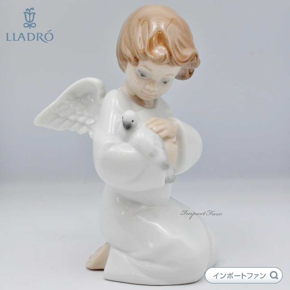 リヤドロ　陶器製 天使の像 約20cm フィギュリン 天使 | リヤドロ公式オンライン
